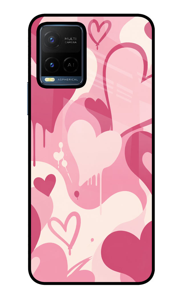 Hearty case Vivo Y21/Y21s/Y33s Glass Case