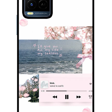 Wave to earth Vivo Y21/Y21s/Y33s Glass Case