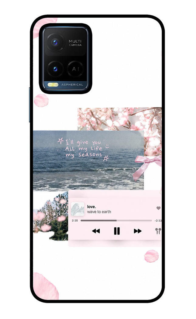 Wave to earth Vivo Y21/Y21s/Y33s Glass Case