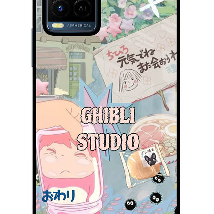 Studio Ghibli Vivo Y21/Y21s/Y33s Glass Case