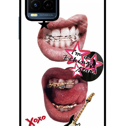 Rockstar Vivo Y21/Y21s/Y33s Glass Case