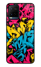 Graffiti Vibe Vivo Y21/Y21s/Y33s Glass Case