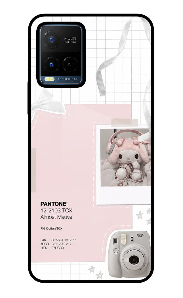 Pantone Asthetic Vivo Y21/Y21s/Y33s Glass Case