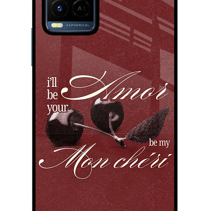 Velvet Cherry Vivo Y21/Y21s/Y33s Glass Case