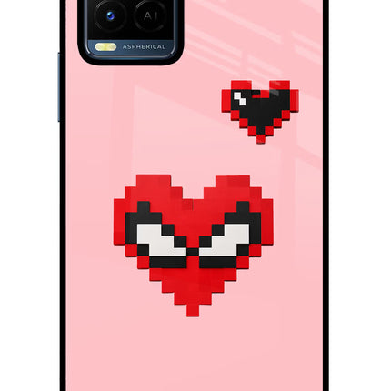 Gwen Heart Vivo Y21/Y21s/Y33s Glass Case
