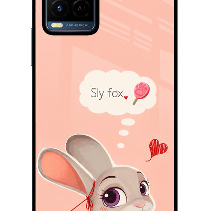 Judy Charm Vivo Y21/Y21s/Y33s Glass Case