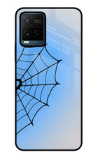 Blue Web Vivo Y21/Y21s/Y33s Glass Case