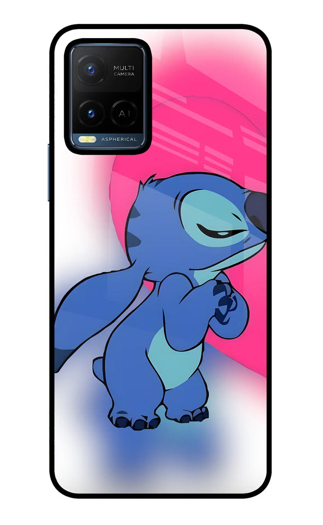 Stitch Hug Vivo Y21/Y21s/Y33s Glass Case