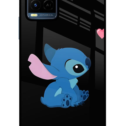 Stitch Crush Vivo Y21/Y21s/Y33s Glass Case