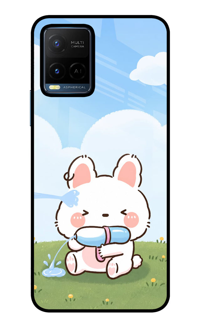 Bunny Treat Vivo Y21/Y21s/Y33s Glass Case