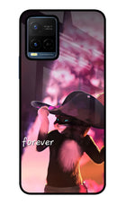 Forever Cat Vivo Y21/Y21s/Y33s Glass Case