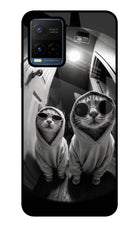 Hood Cats Vivo Y21/Y21s/Y33s Glass Case