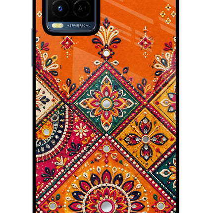 Kutch Glow Vivo Y21/Y21s/Y33s Glass Case