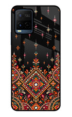 Noir Mehfil Vivo Y21/Y21s/Y33s Glass Case