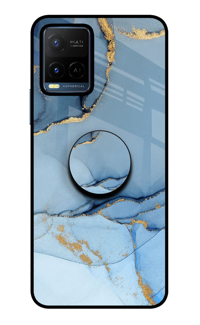 Blue Marble Vivo Y21/Y21s/Y33s Glass Case