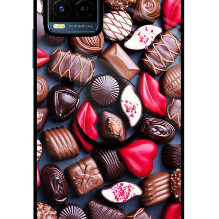 Chocolates Vivo Y21/Y21s/Y33s Pop Case by Casekaro