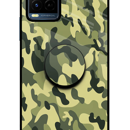 Camouflage Vivo Y21/Y21s/Y33s Pop Case by Casekaro