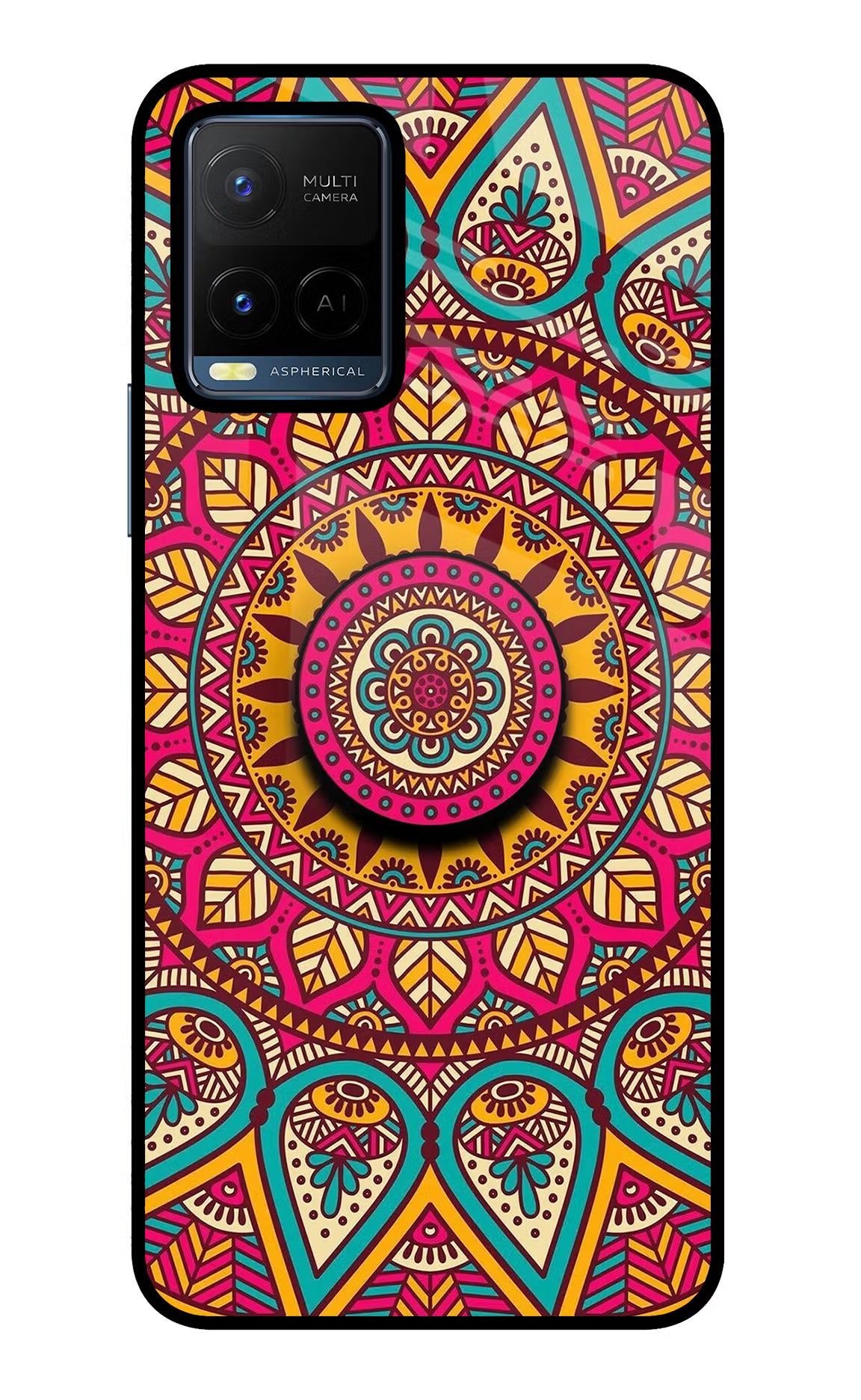 Mandala Vivo Y21/Y21s/Y33s Pop Case by Casekaro