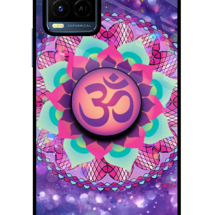 Om Purple Vivo Y21/Y21s/Y33s Pop Case by Casekaro