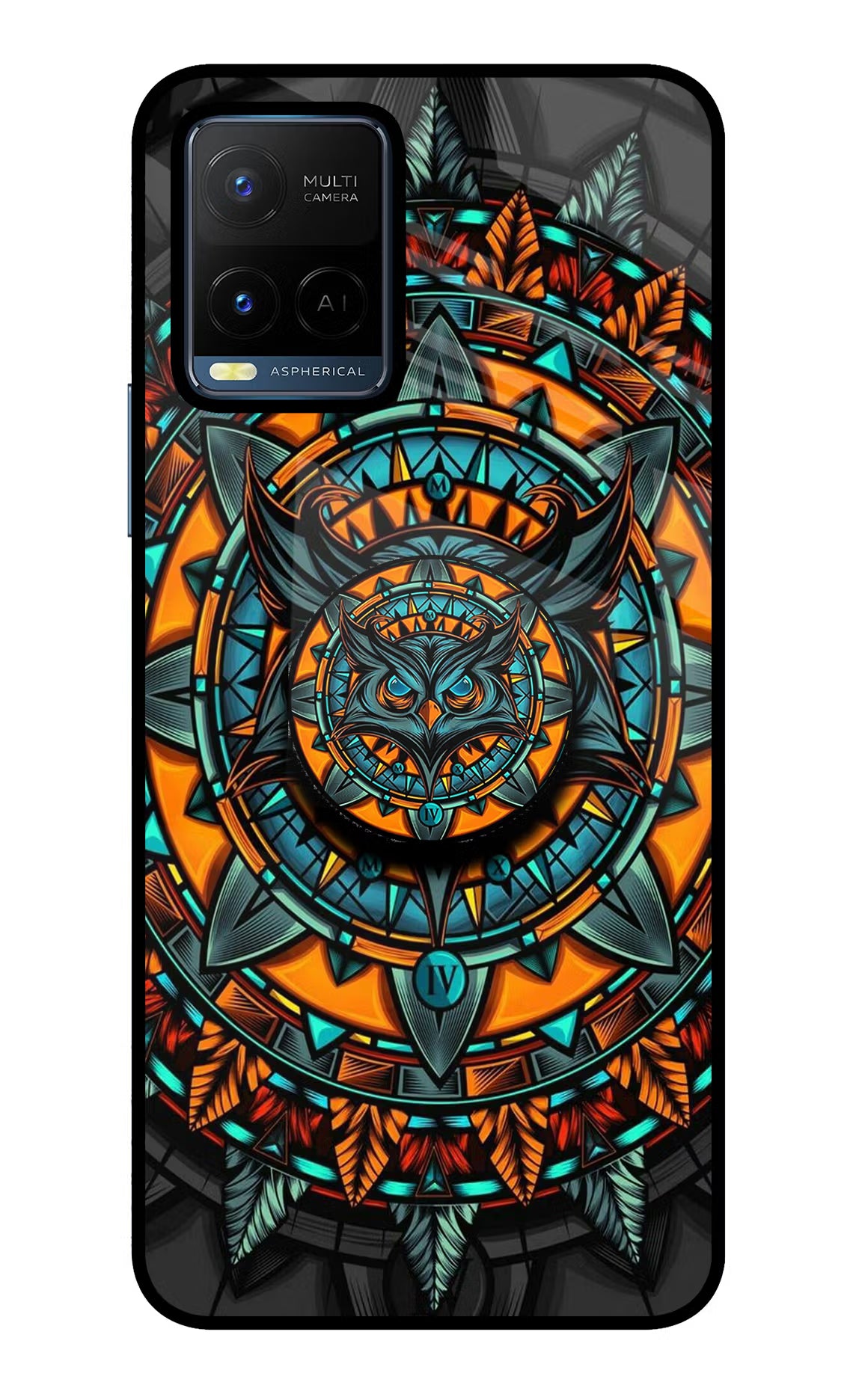 Angry Owl Vivo Y21/Y21s/Y33s Pop Case by Casekaro