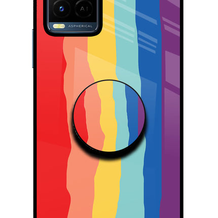 Rainbow Vivo Y21/Y21s/Y33s Pop Case by Casekaro