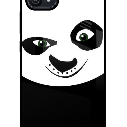 Panda Oppo A16 Glass Case Back Cover by Casekaro