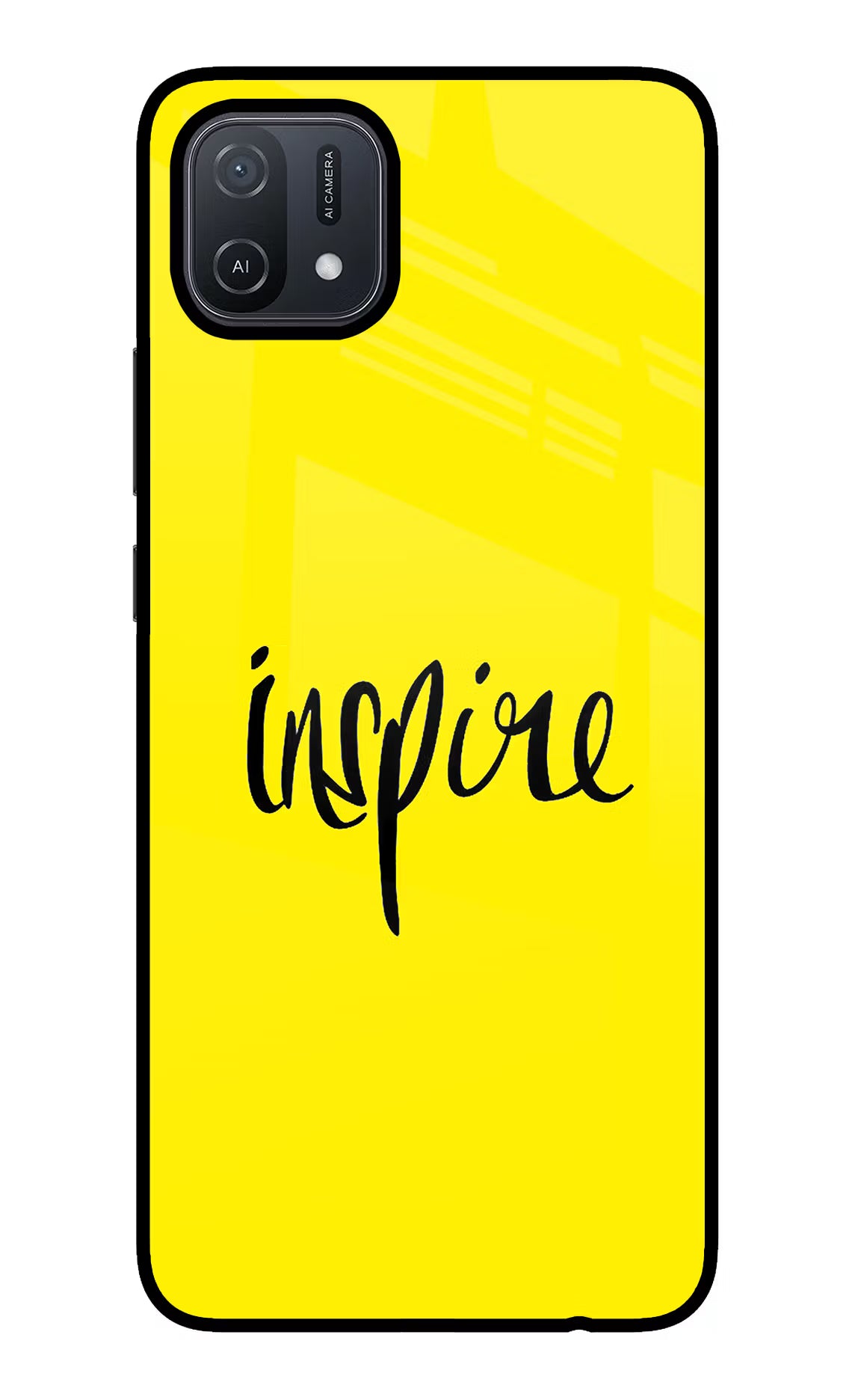 Inspire Oppo A16 Glass Case Back Cover by Casekaro
