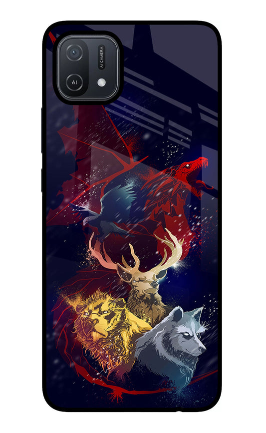 Game Of Thrones Oppo A16 Glass Case