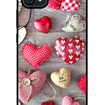 Love Wallpaper Oppo A16 Glass Case Back Cover by Casekaro