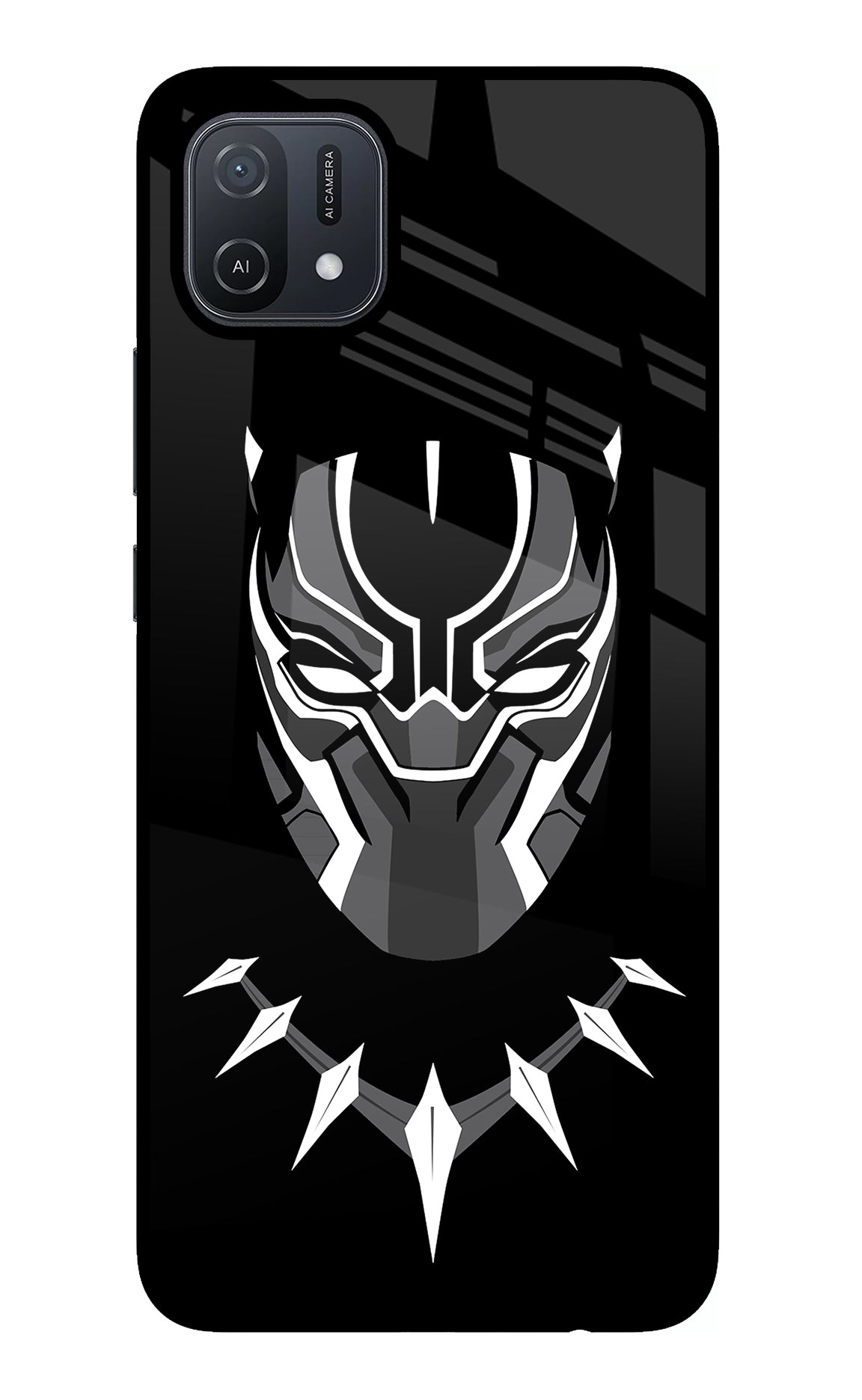 Black Panther Oppo A16 Back Cover