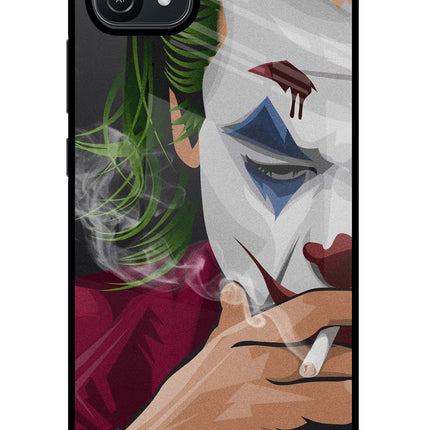 Joker Smoking Oppo A16 Glass Case