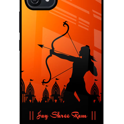 Lord Ram - 4 Oppo A16 Glass Case Back Cover by Casekaro