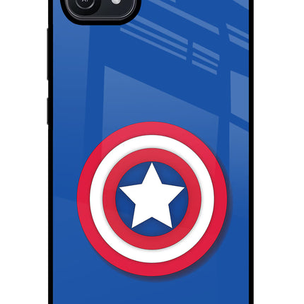 Shield Oppo A16 Glass Case Back Cover by Casekaro