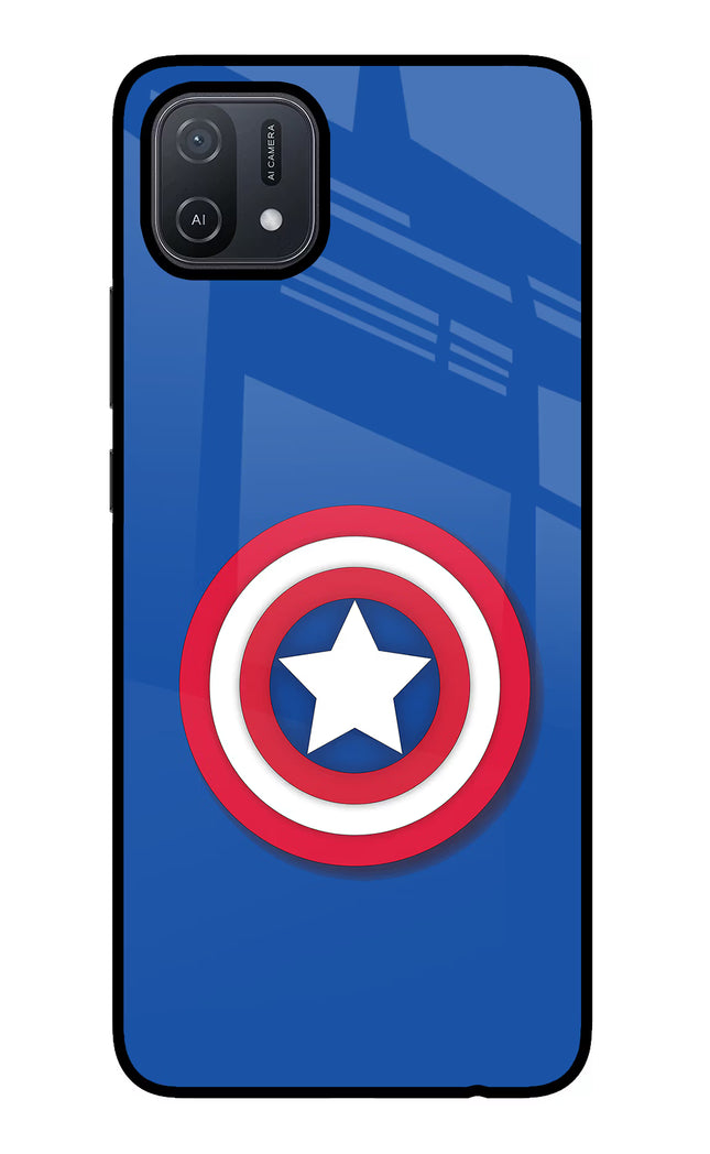 Shield Oppo A16 Glass Case Back Cover by Casekaro
