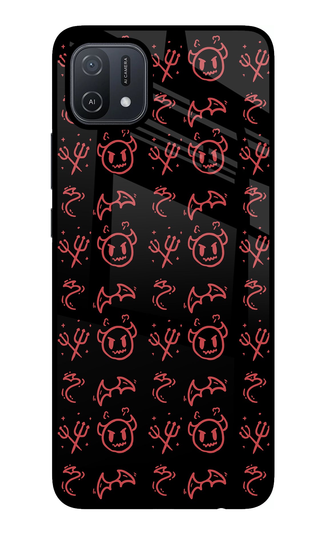 Devil Oppo A16 Back Cover