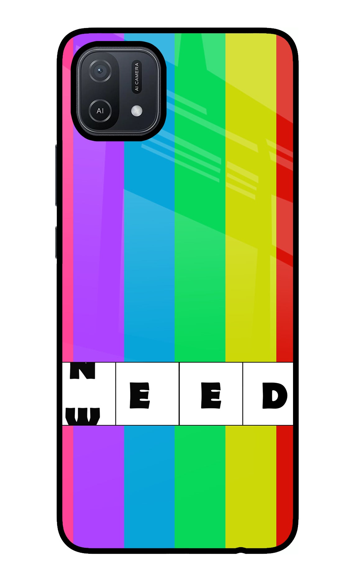 Need Weed Oppo A16 Back Cover