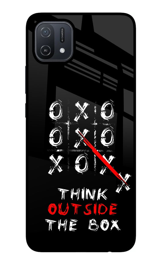 Think out of the BOX Oppo A16 Glass Case