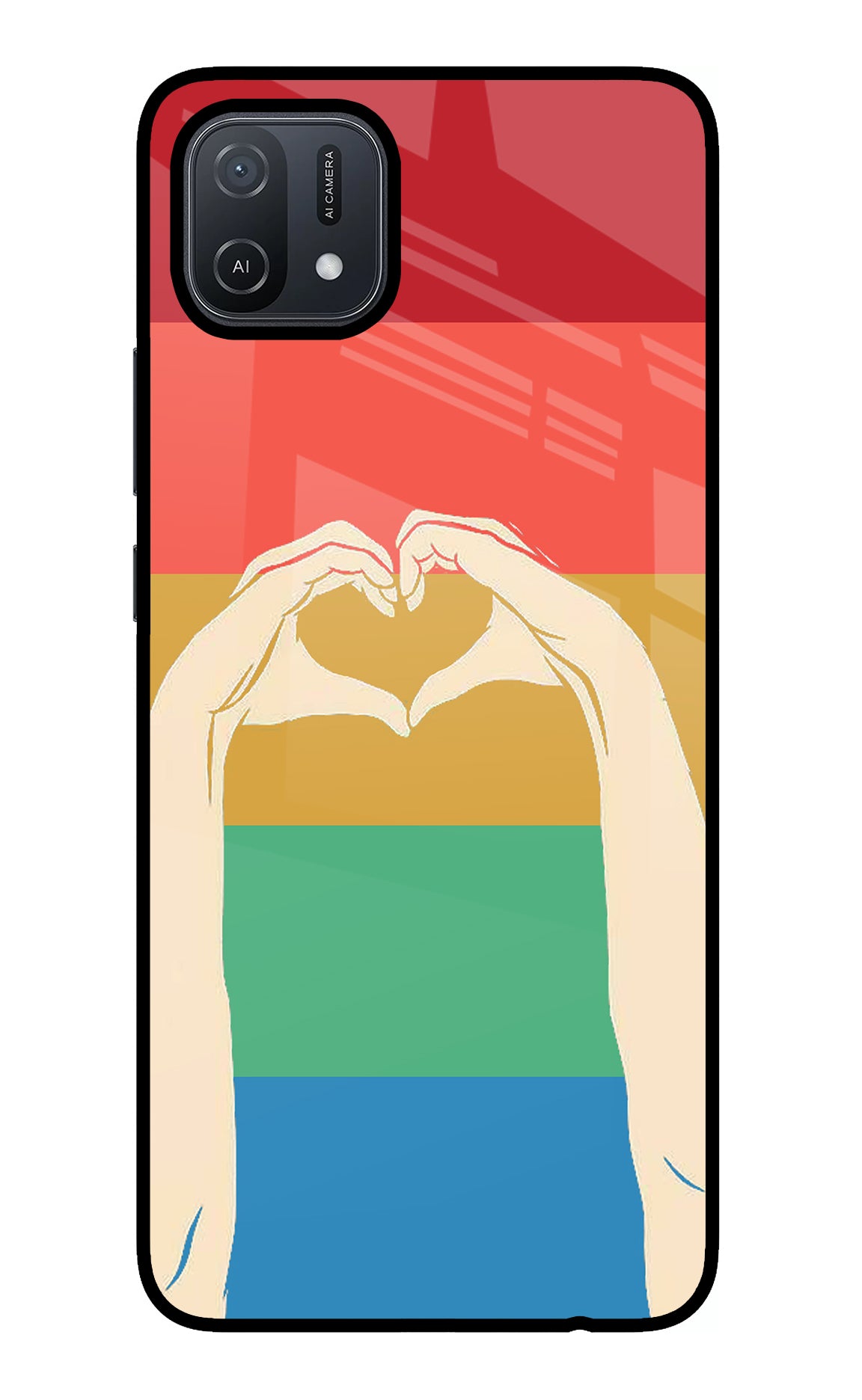 Vintage Love Oppo A16 Back Cover