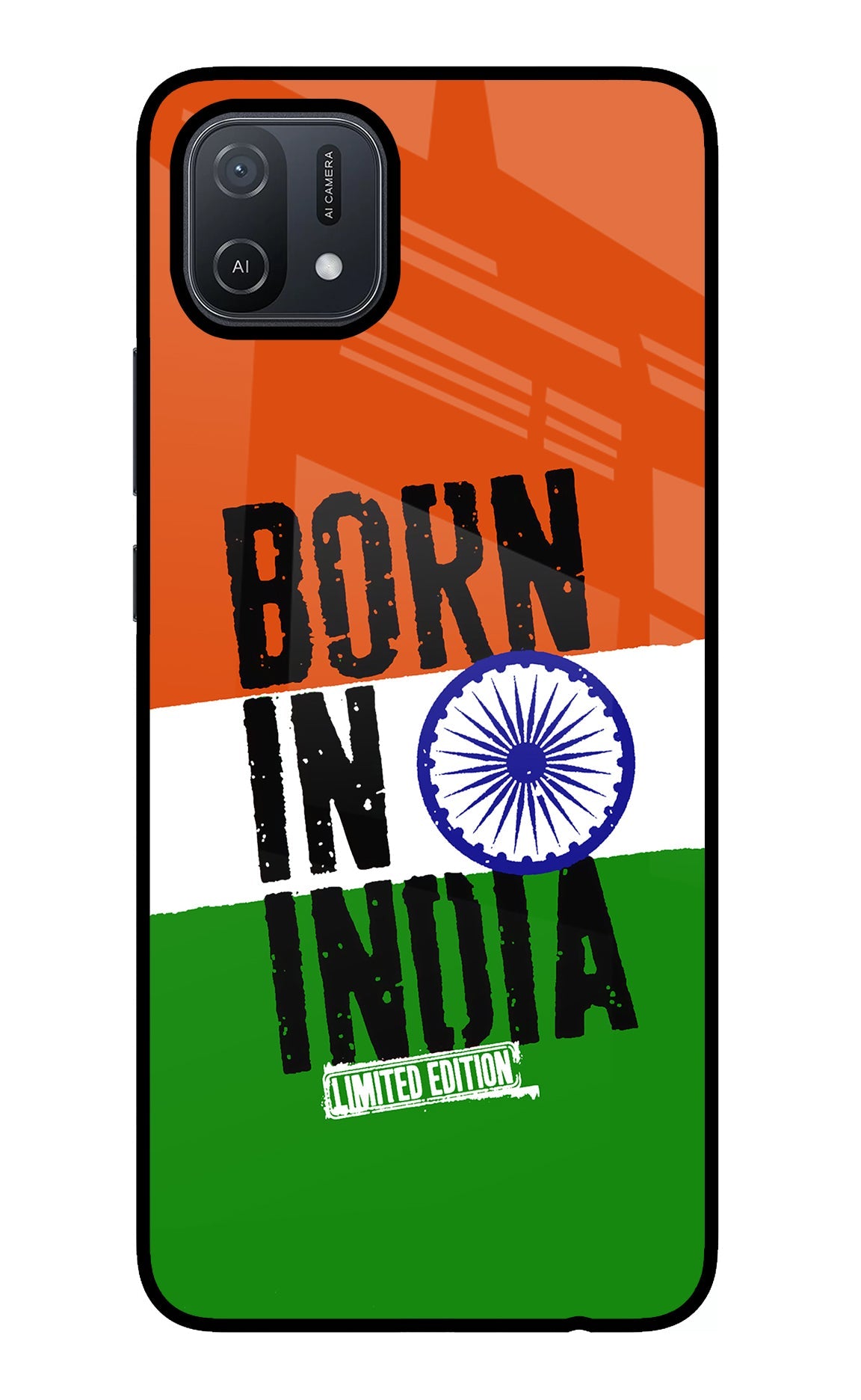 Born in India Oppo A16 Back Cover