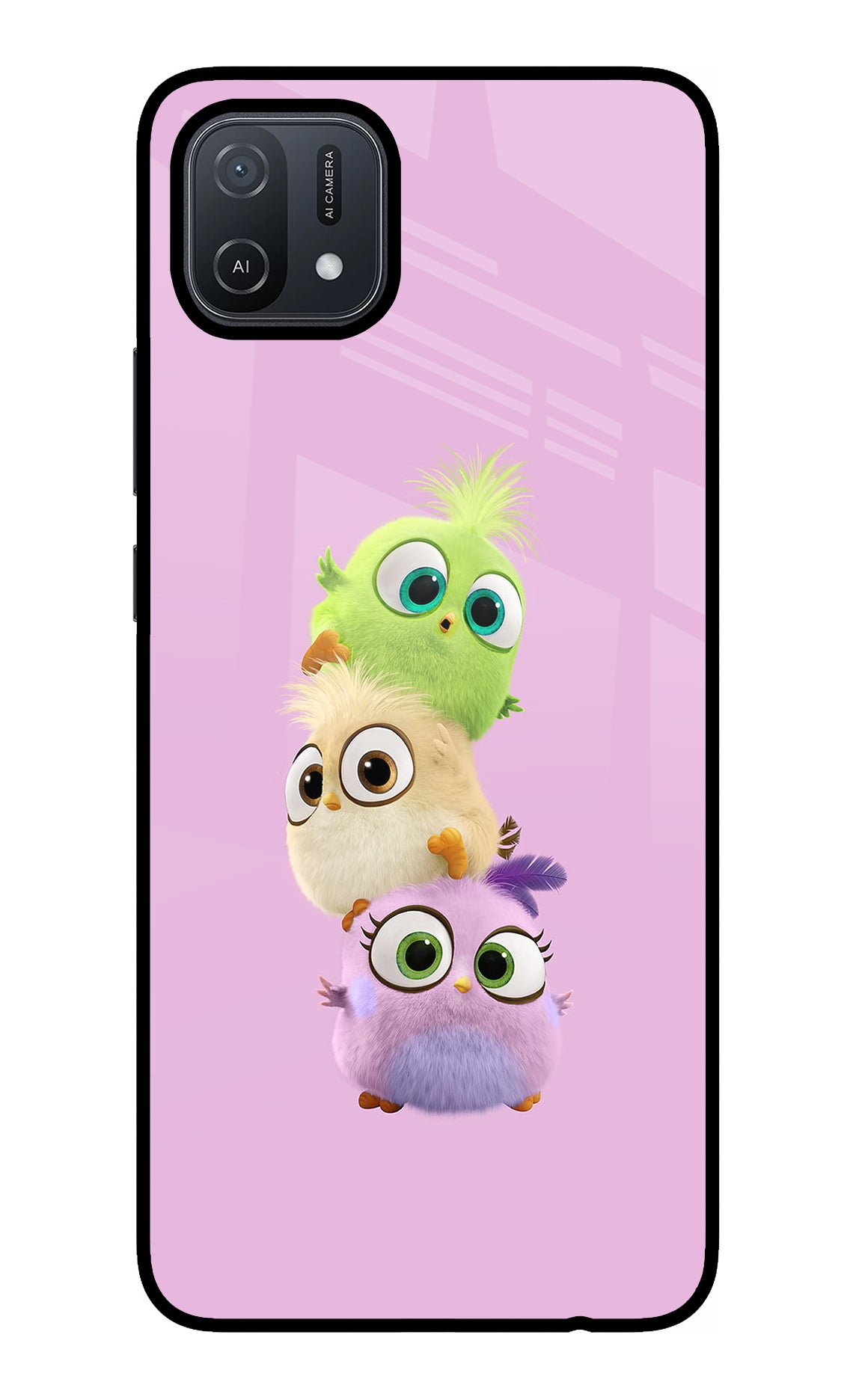 Cute Little Birds Oppo A16 Back Cover