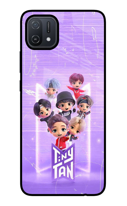 BTS Tiny Tan Oppo A16 Glass Case