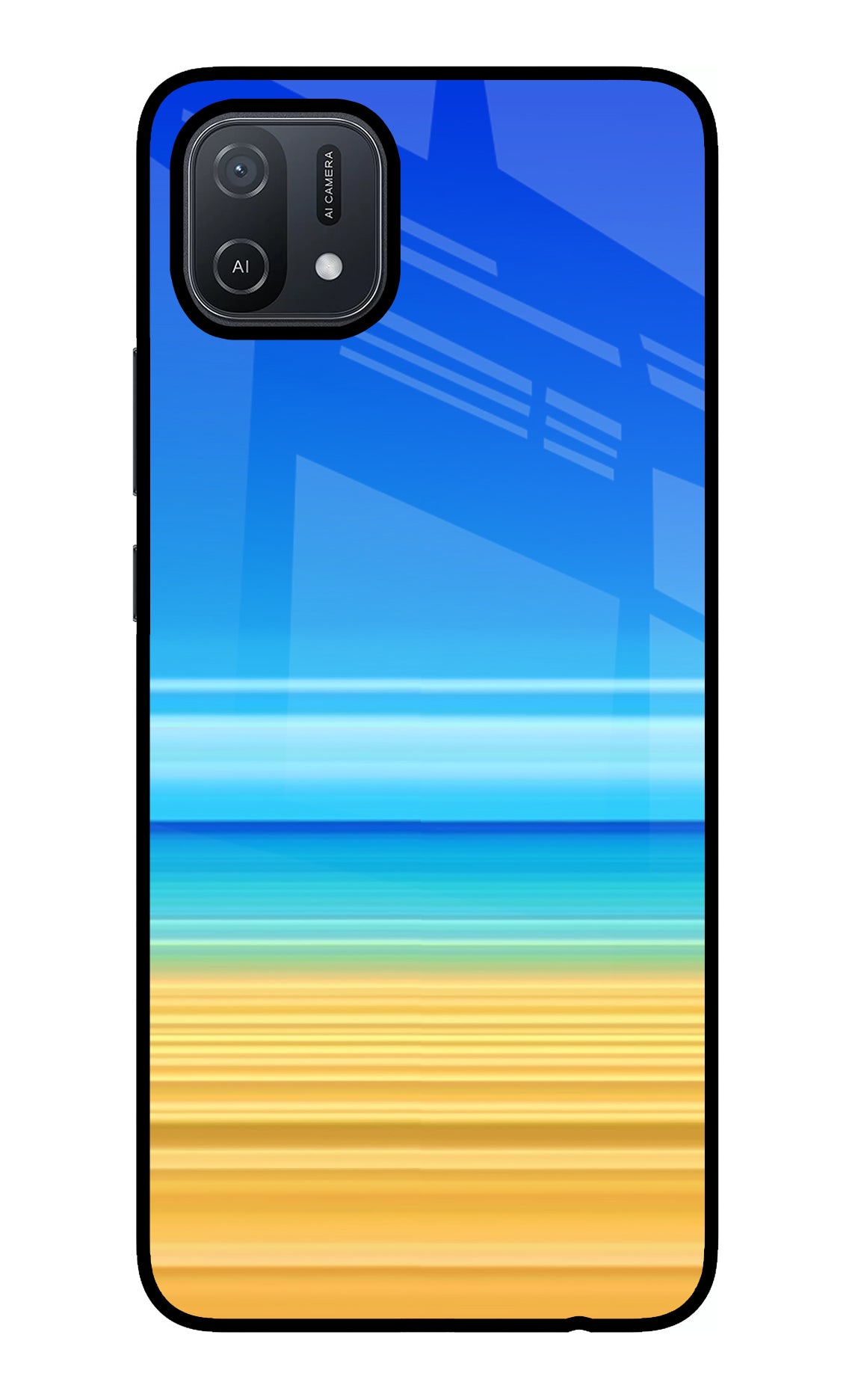 Beach Art Oppo A16 Back Cover