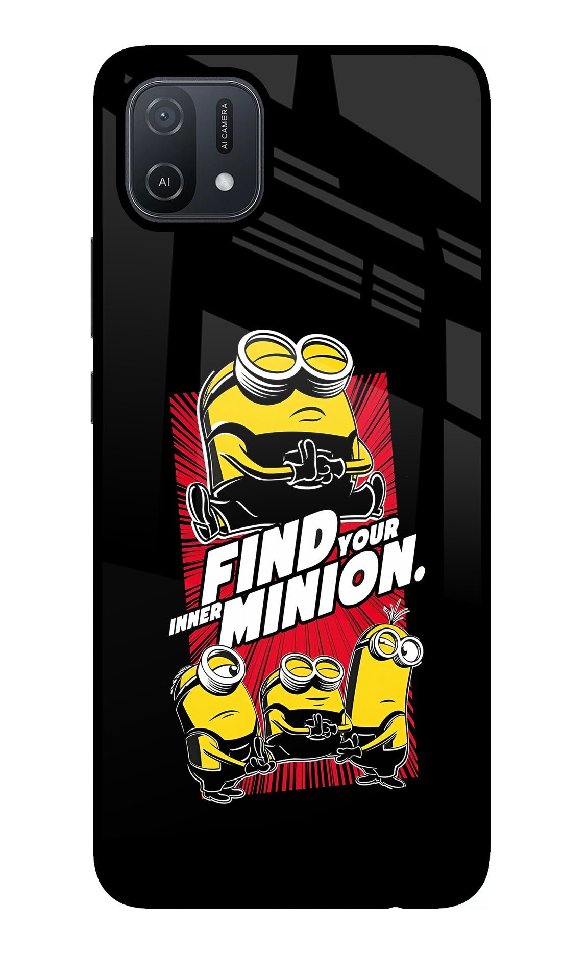 Find your inner Minion Oppo A16 Back Cover