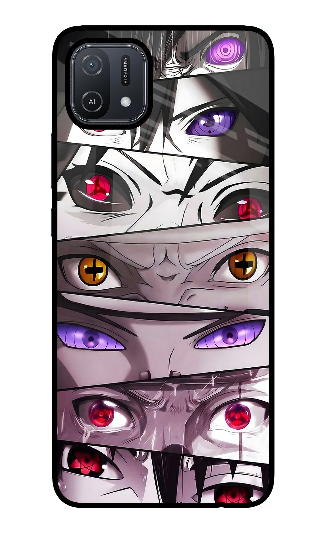 Naruto Anime Oppo A16 Back Cover