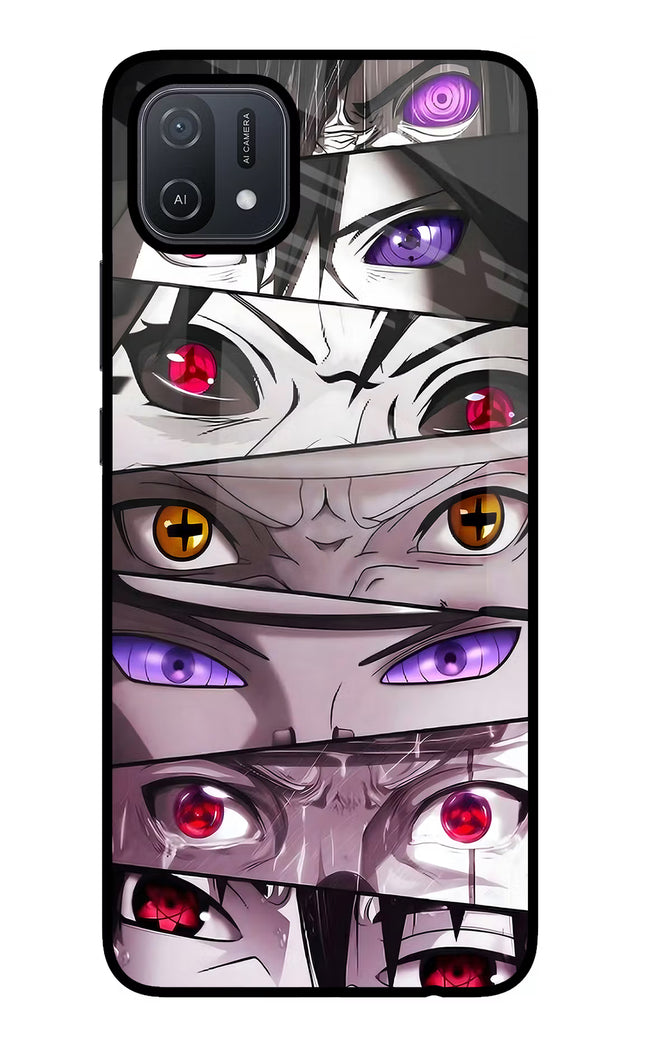 Naruto Anime Oppo A16 Glass Case Back Cover by Casekaro