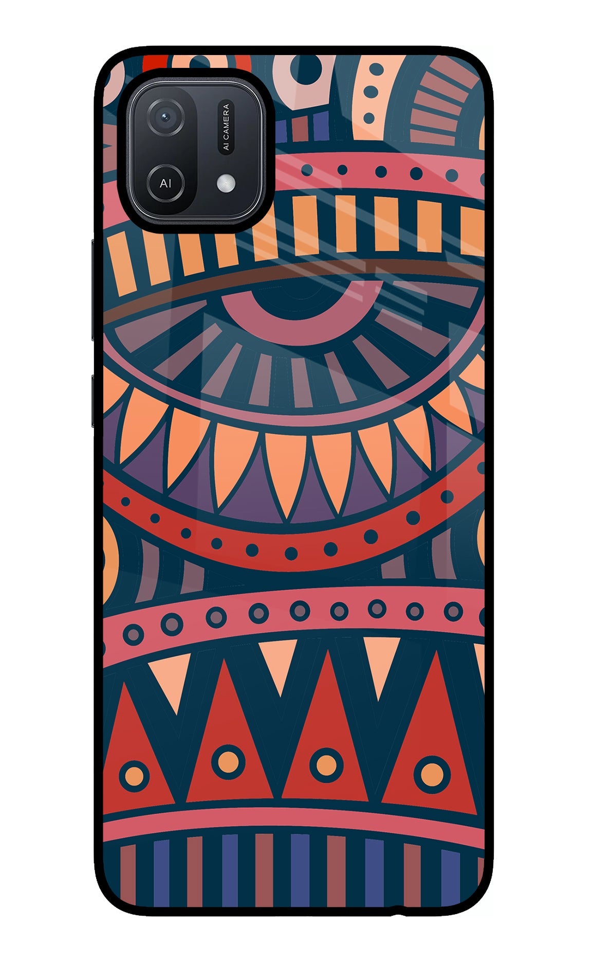 African Culture Design Oppo A16 Back Cover