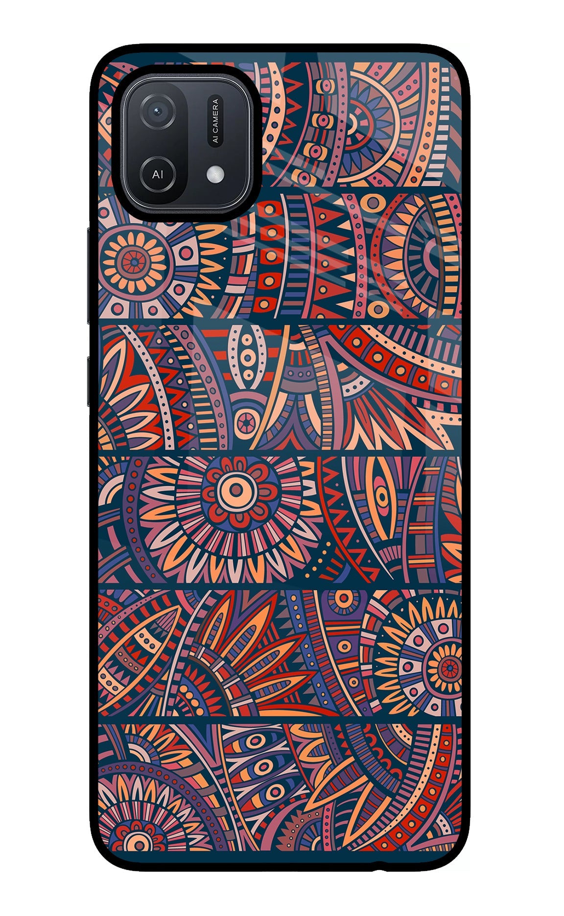 African Culture Design Oppo A16 Back Cover