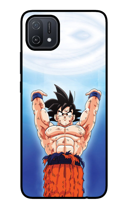 Goku Power Oppo A16 Glass Case