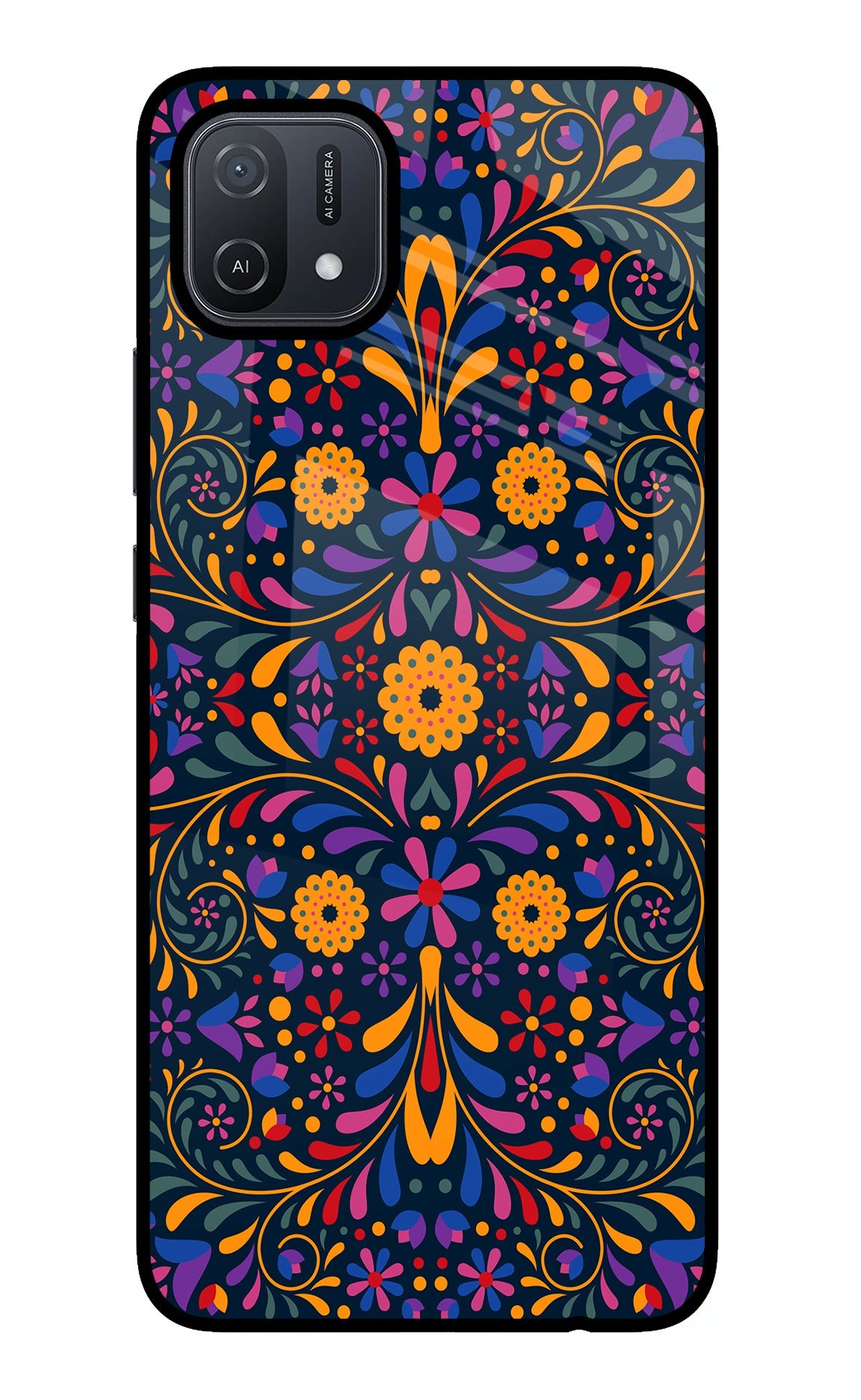 Mexican Art Oppo A16 Back Cover