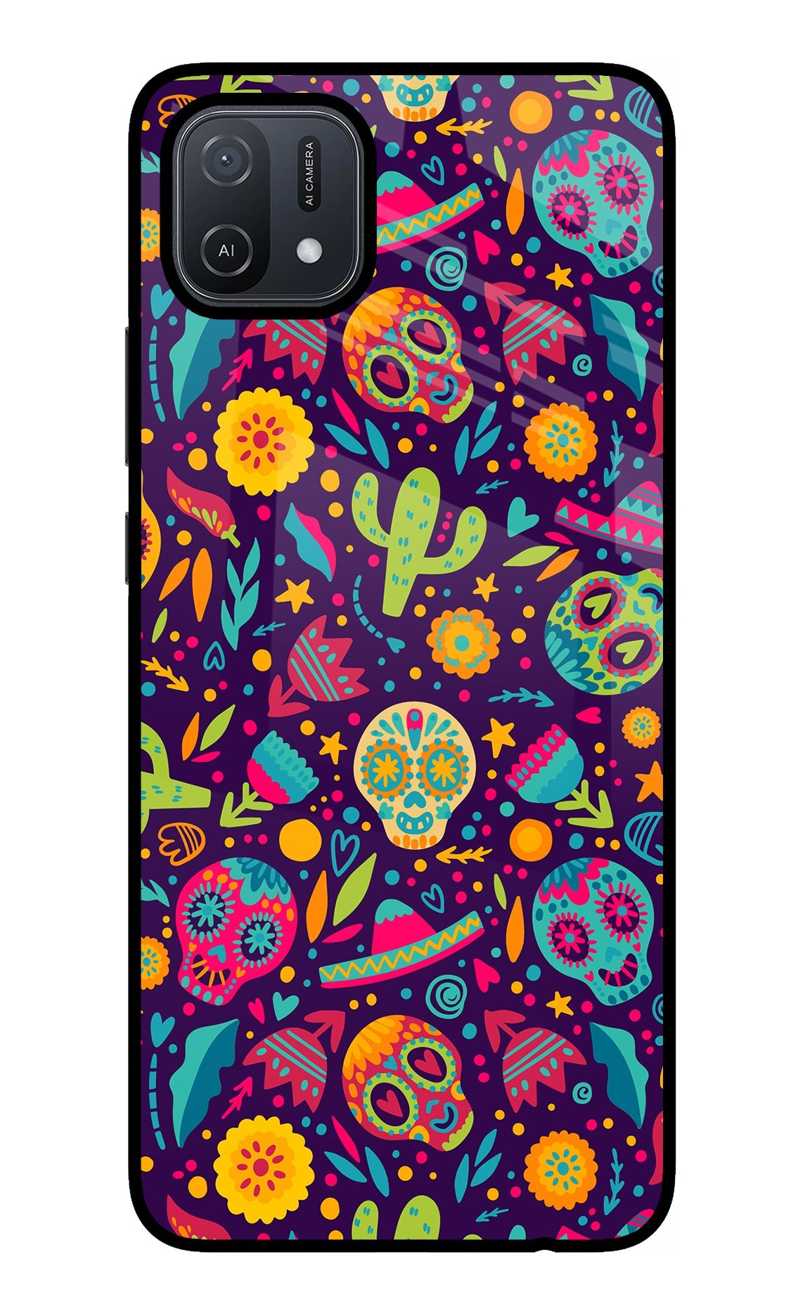 Mexican Design Oppo A16 Back Cover